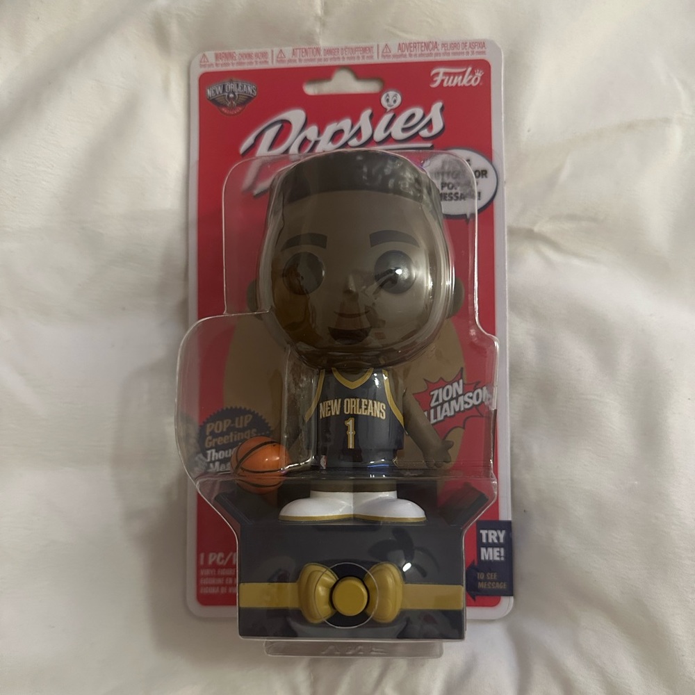 Zion Williamson Funko Popsie Figurine
